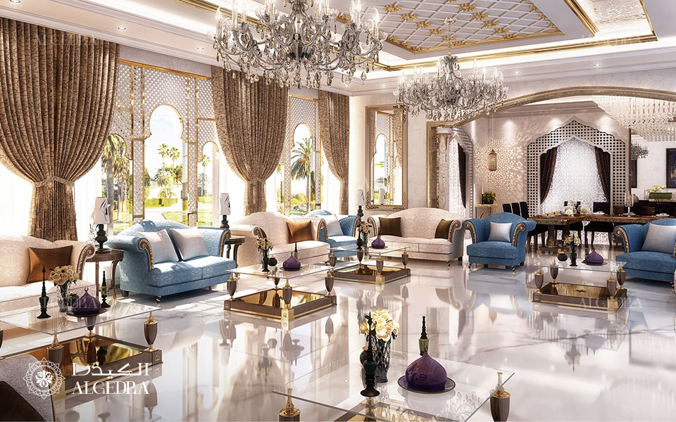 تصميم المجلس على الطراز المغربي